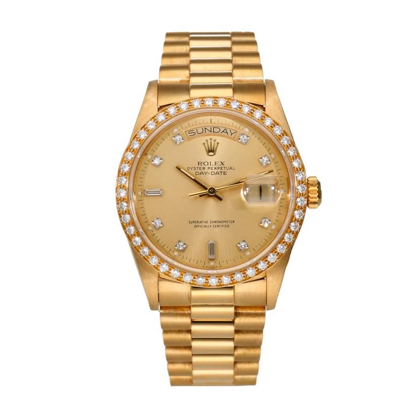 Rolex Hand -Wound Clock K18 18048A A 67