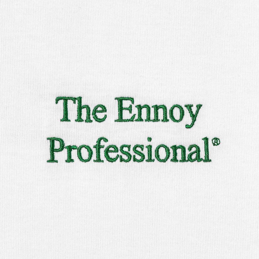 Ennoy T-Shirts Professional S/S T-Shirt (White X Green)
