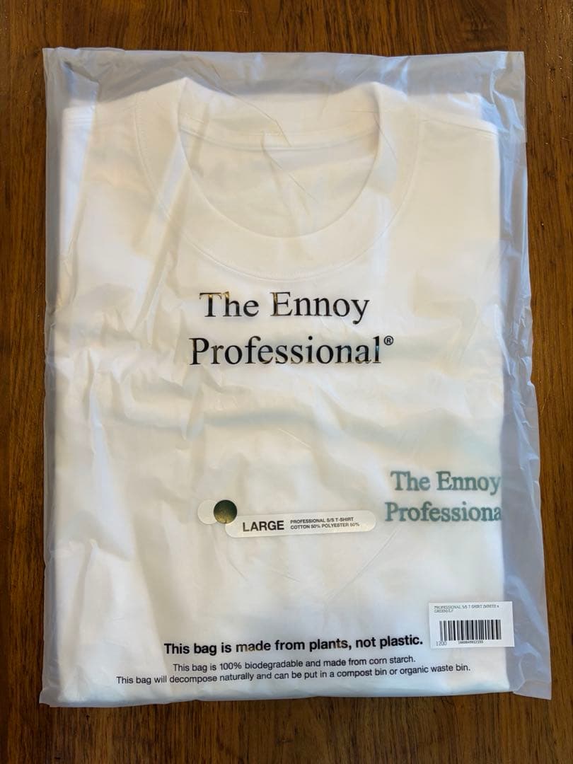 Ennoy T-Shirts Professional S/S T-Shirt (White X Green)
