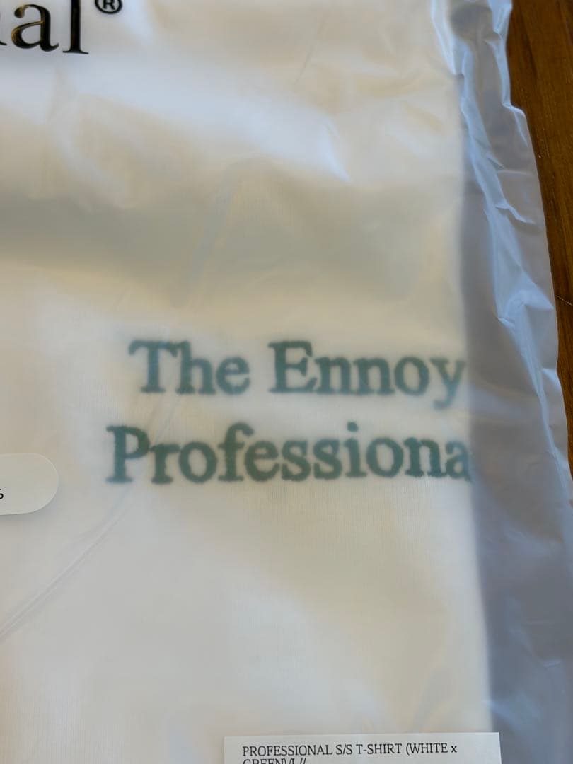 Ennoy T-Shirts Professional S/S T-Shirt (White X Green)