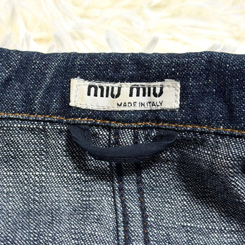 Miu Denim Jackets Coveralls M