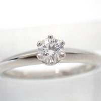 Tiffany Ring Co. 0.20Ct G Vs1 None 8 Pt950 5055