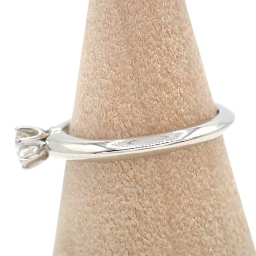 Tiffany Ring Co. 0.20Ct G Vs1 None 8 Pt950 5055