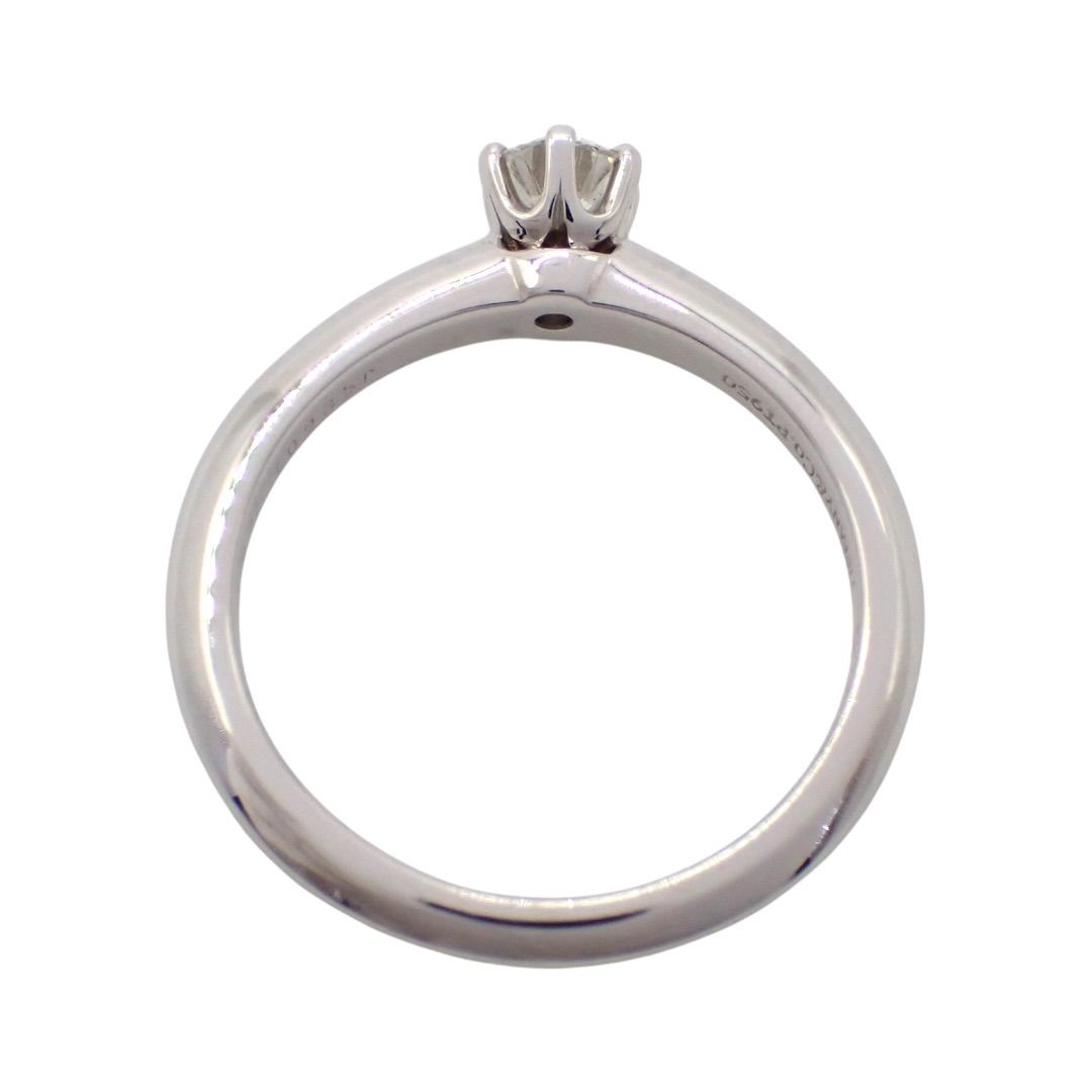 Tiffany Ring Co. 0.20Ct G Vs1 None 8 Pt950 5055