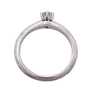 Tiffany Ring Co. 0.20Ct G Vs1 None 8 Pt950 5055