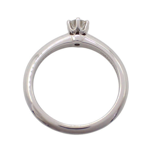 Tiffany Ring Co. 0.20Ct G Vs1 None 8 Pt950 5055