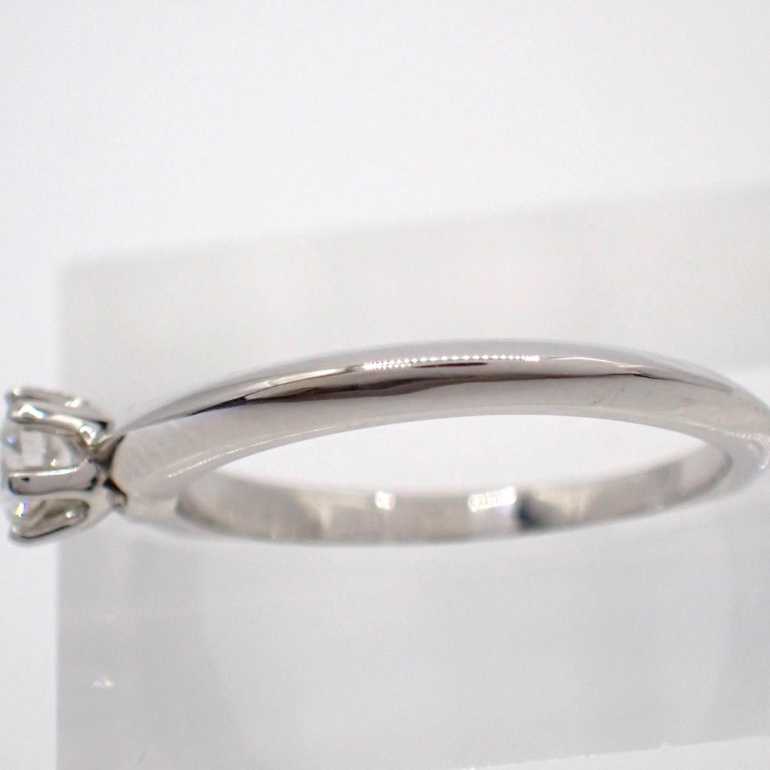 Tiffany Ring Co. 0.20Ct G Vs1 None 8 Pt950 5055