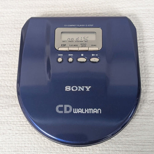 Sony Portable Cd Player D-E707
