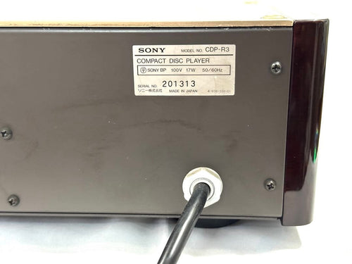 Sony Cd Sacd Player Cdp-R3