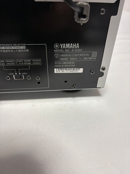 Premium Amplifier Yamaha A-S301 S Dac 2000-5067