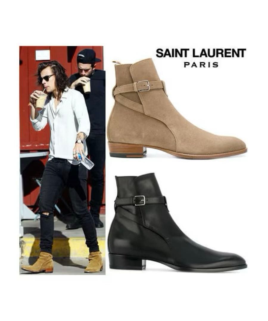 Saint Laurent Paris Other Laurent"Jodhpur Heel Boots