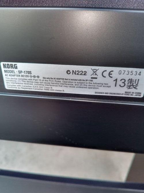 Korg Keyboards Digital Pianos Sp-170S
