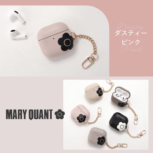 Mary Quant Earphone Case Airpods Pu Leather Hybrid 4 Ap4-Mq