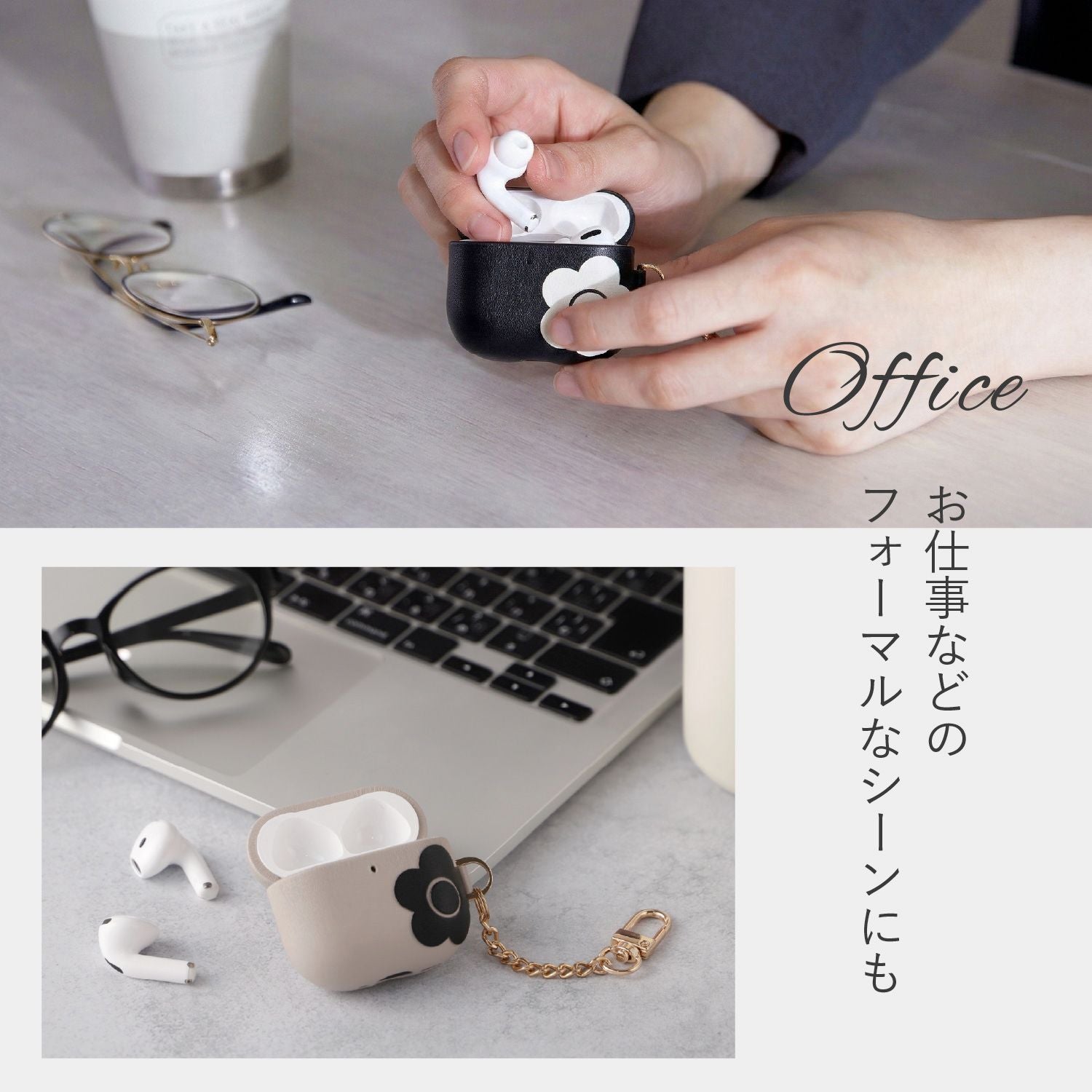 Mary Quant Earphone Case Airpods Pu Leather Hybrid 4 Ap4-Mq