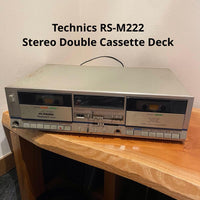 Technics Cd, Md Cassette Decks Rs-M222