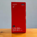 Sony Zoom Lenses E70-350 F4.5-6.3 G Oss Sel70350G