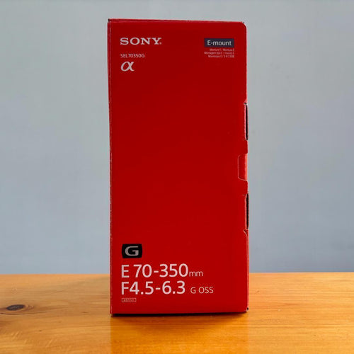 Sony Zoom Lenses E70-350 F4.5-6.3 G Oss Sel70350G
