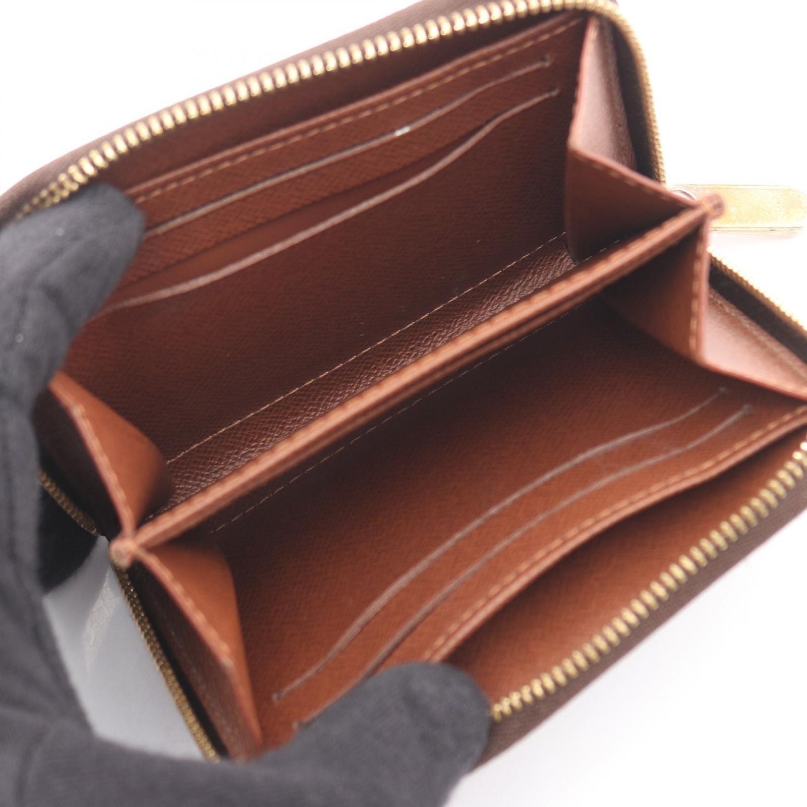 Louis Vuitton Coin Case Purse M60067 Pvc Used B