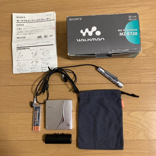 Sony Portable Md Player Walkman Mz-E720