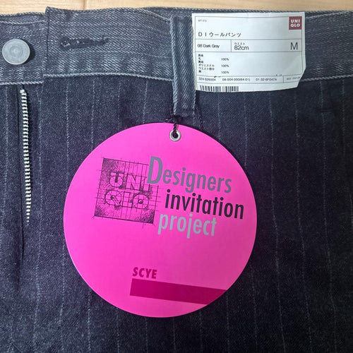 Uniqlo Slacks Designers Invitation Project Scye 08 Dark Gray