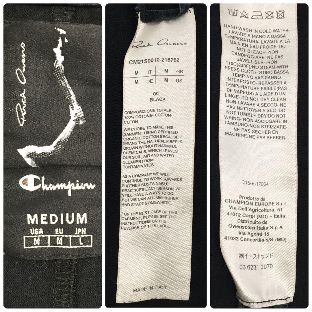Rick Owens T-Shirts Champion T L