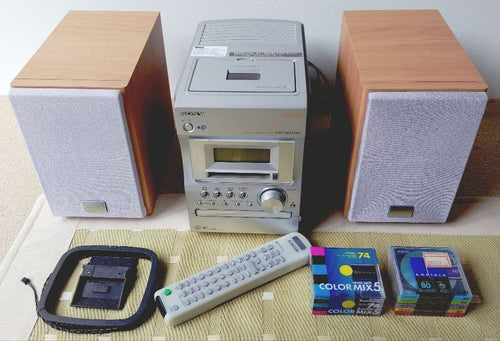 Sony Cd, Md Cassette Decks Cmt-M333Nt