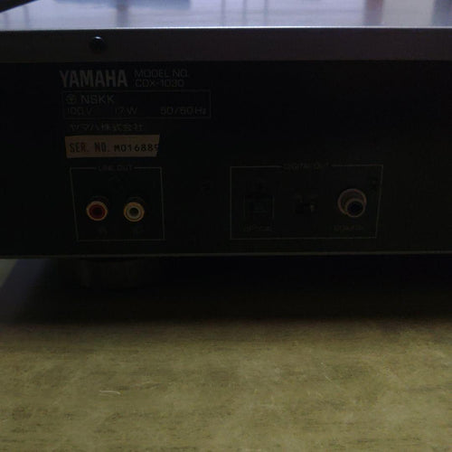 Cd Sacd Players Yamaha Cdx-1030