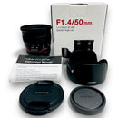 Samyang Lens (Zoom) F1.4 E