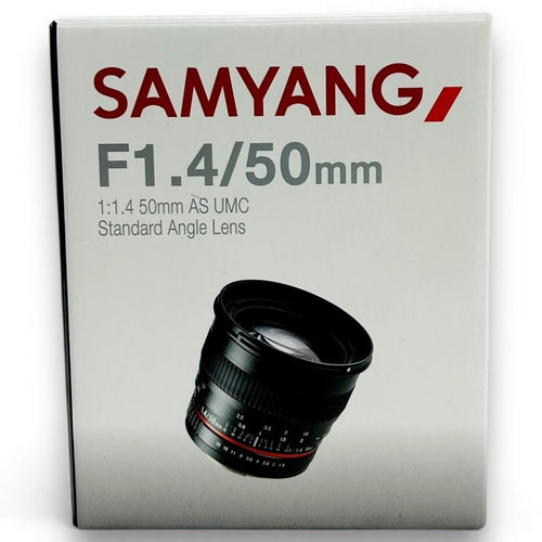 Samyang Lens (Zoom) F1.4 E