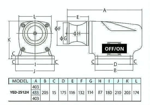 Others Yed-2512H