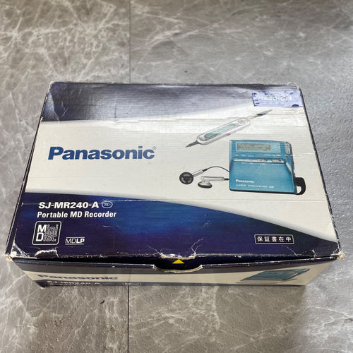Portable Md Player Panasonic Sj-Mr240-A