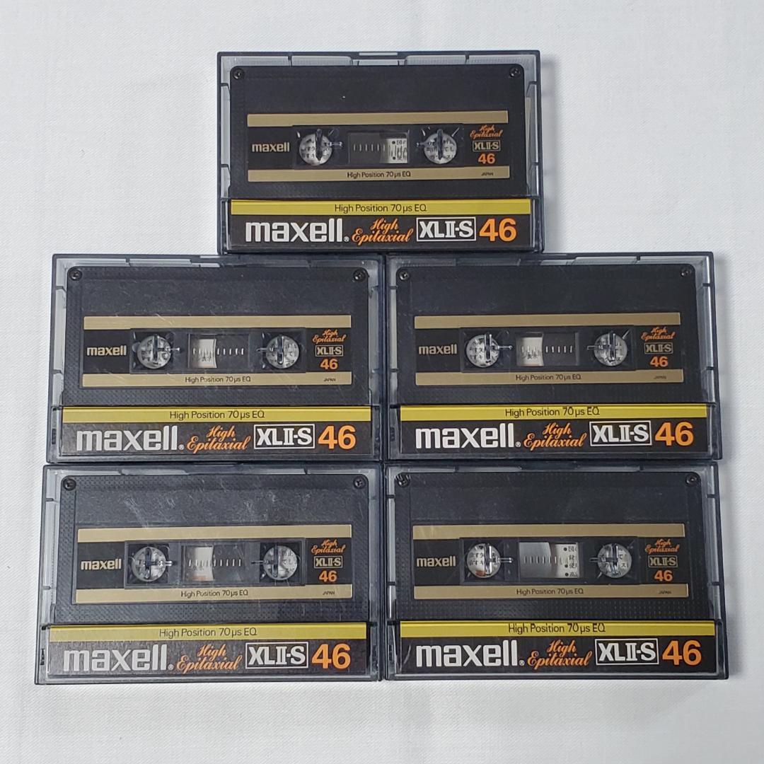 Mazell Cassette Tapes Maxell Xlii-S 46 5
