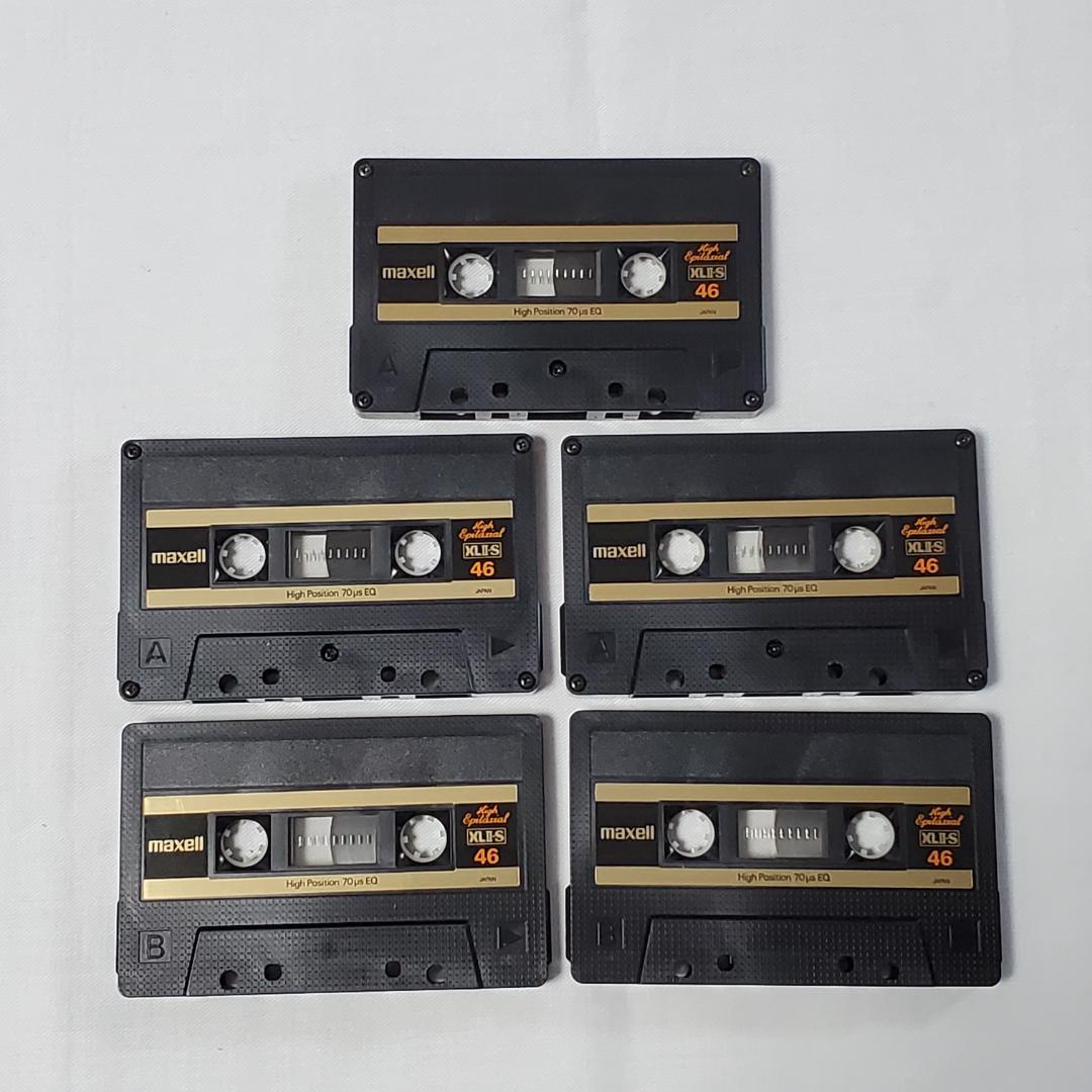 Mazell Cassette Tapes Maxell Xlii-S 46 5
