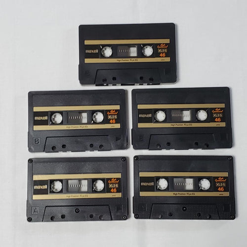 Mazell Cassette Tapes Maxell Xlii-S 46 5