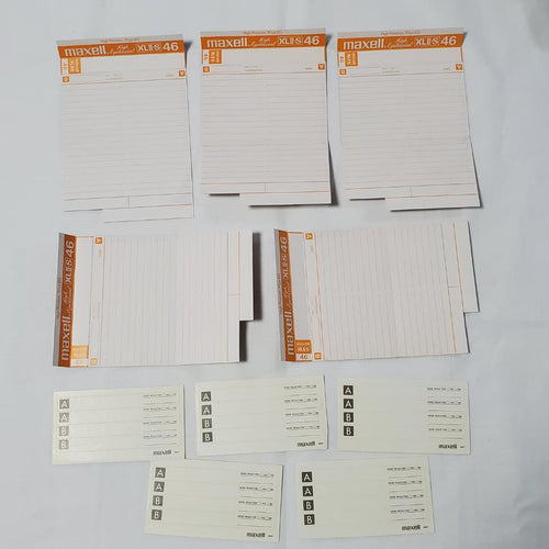 Mazell Cassette Tapes Maxell Xlii-S 46 5