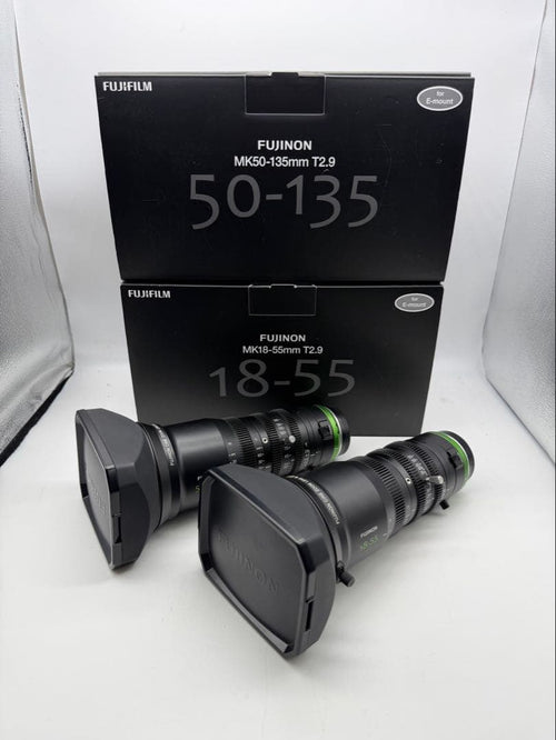 Zoom Lenses Fujifilm 18-55Mm 50-135Mm E
