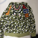 Felpe con cappuccio A Bathing Ape Bape Zozo Color Camo Separate
