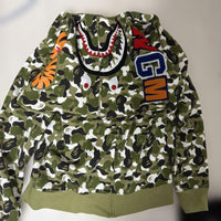 Felpe con cappuccio A Bathing Ape Bape Zozo Color Camo Separate