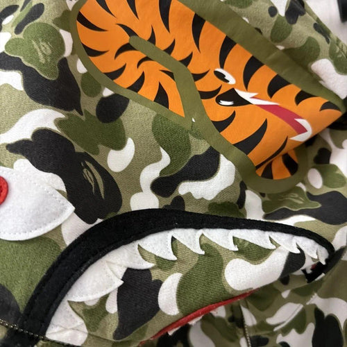 Felpe con cappuccio A Bathing Ape Bape Zozo Color Camo Separate