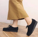 Clarks Originals Loafers Leather Shoes Wallabee Black Suede