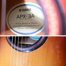 Yamaha Acoustic Guitar Used Apx-3A