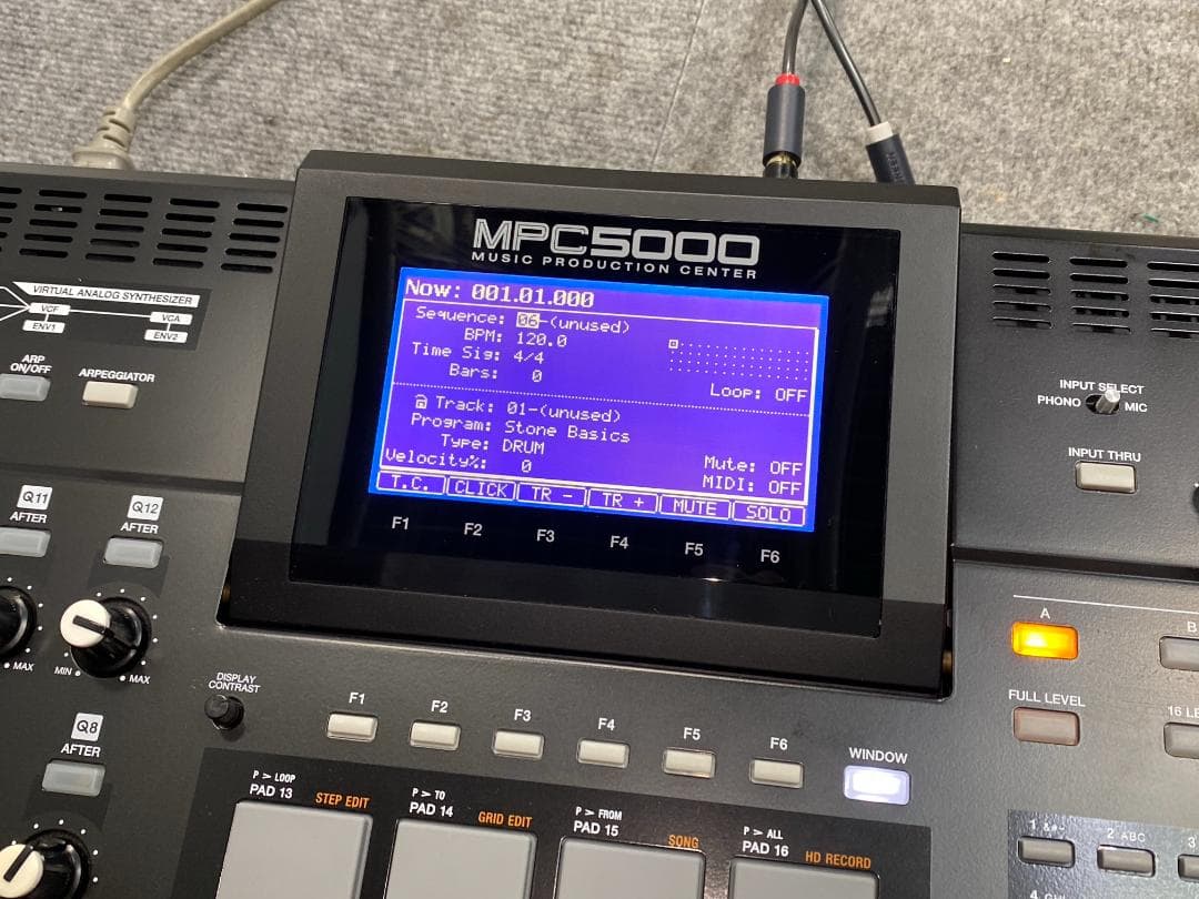 Samplers Akai Mpc5000