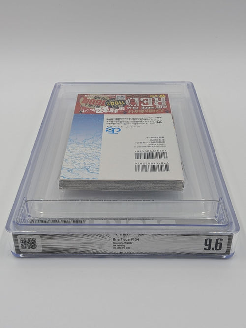 Boy'S Manga Bgs 9.6 One Piece 104 Dust Jacket 9.8 M50