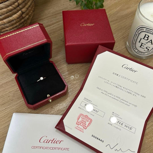 Cartier Ring 1895 8 0.31Ct 48