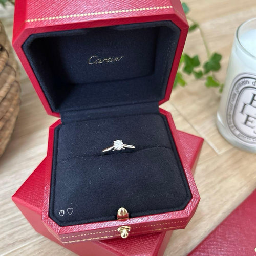 Cartier Ring 1895 8 0.31Ct 48