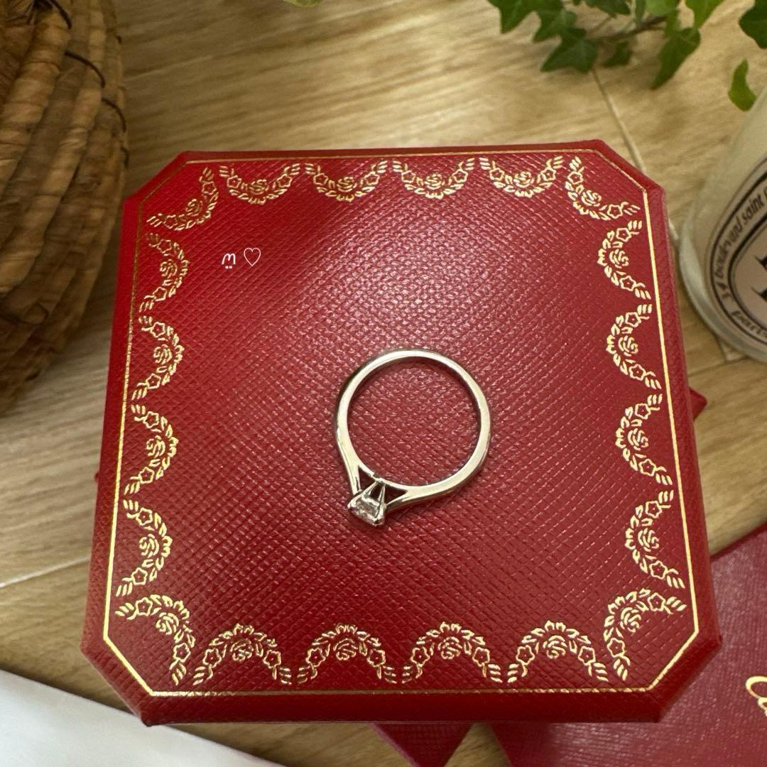 Cartier Ring 1895 8 0.31Ct 48