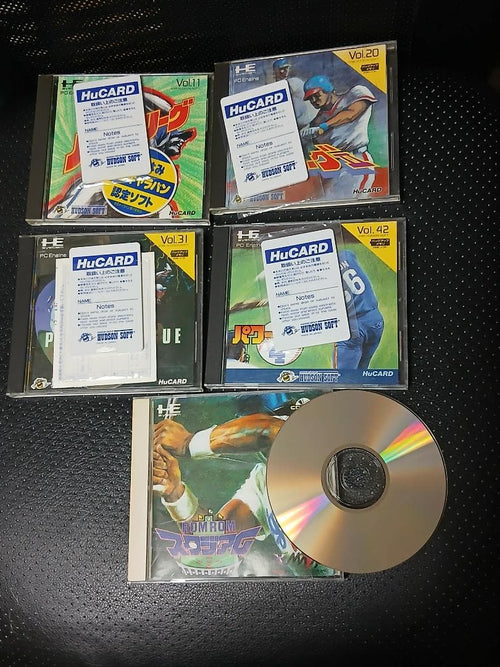 Nec Soft Pc Engine Hu Baseball Collection 5 Set