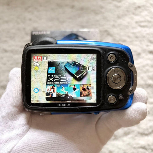 Fujifilm Compact Digital Cameras Finepix Xp30 Blue