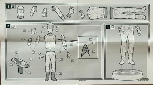 Amt Sci Fi, Fantasy Horror Star Trek Mr. Spock 12