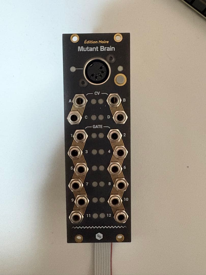 Modular Synthesizers Hexinverter Mutant Brain Edition Noire
